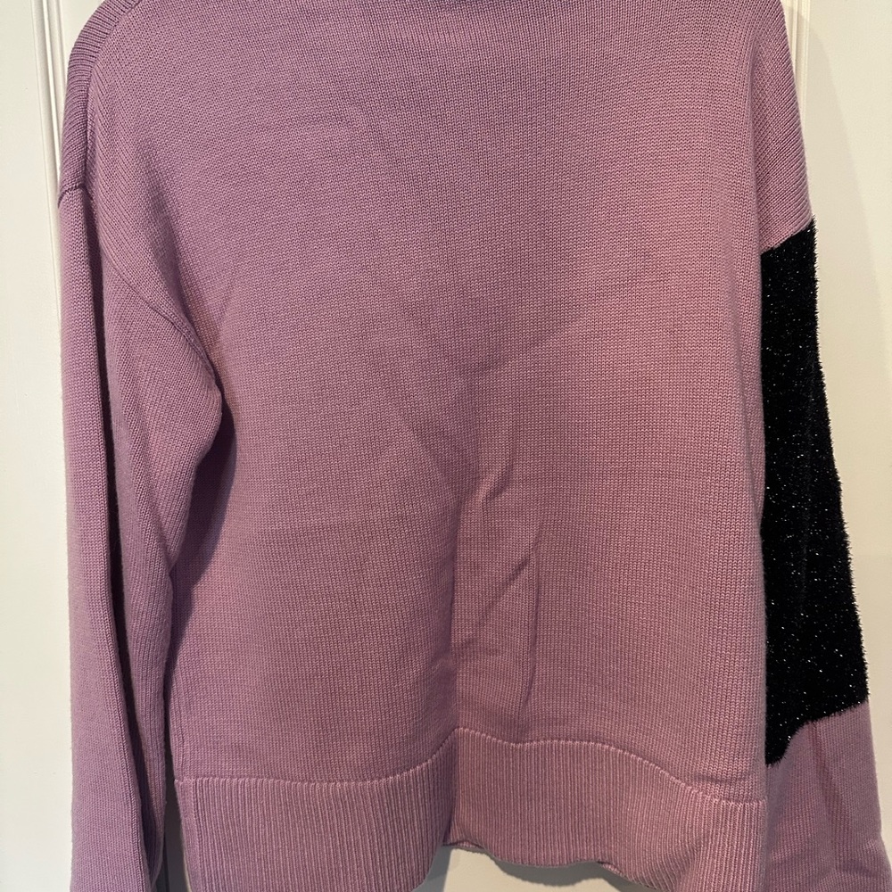 Purple Leopard Sweater - Picture 4 of 4